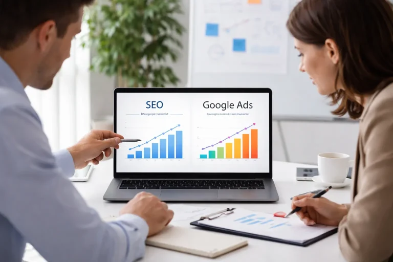 seo vs google ads