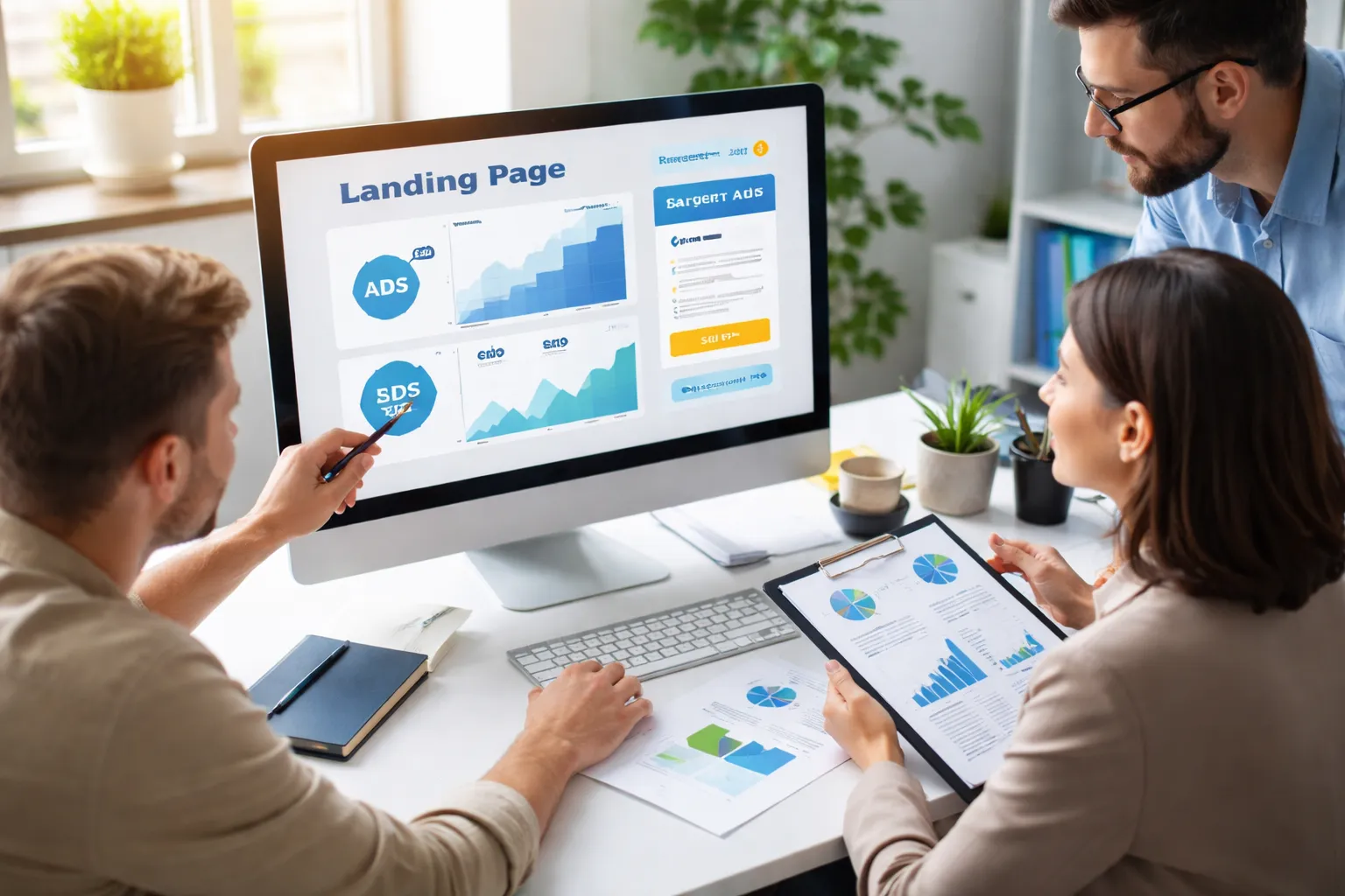 landing page