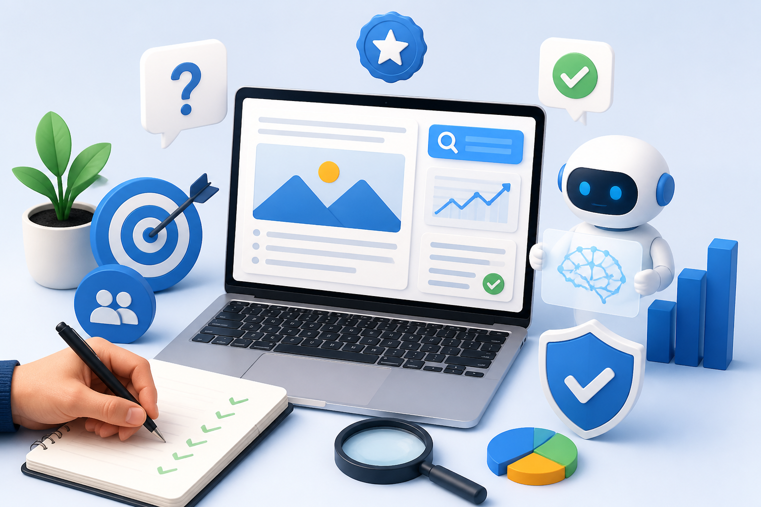 strategie de continut SEO pentru Google si AI