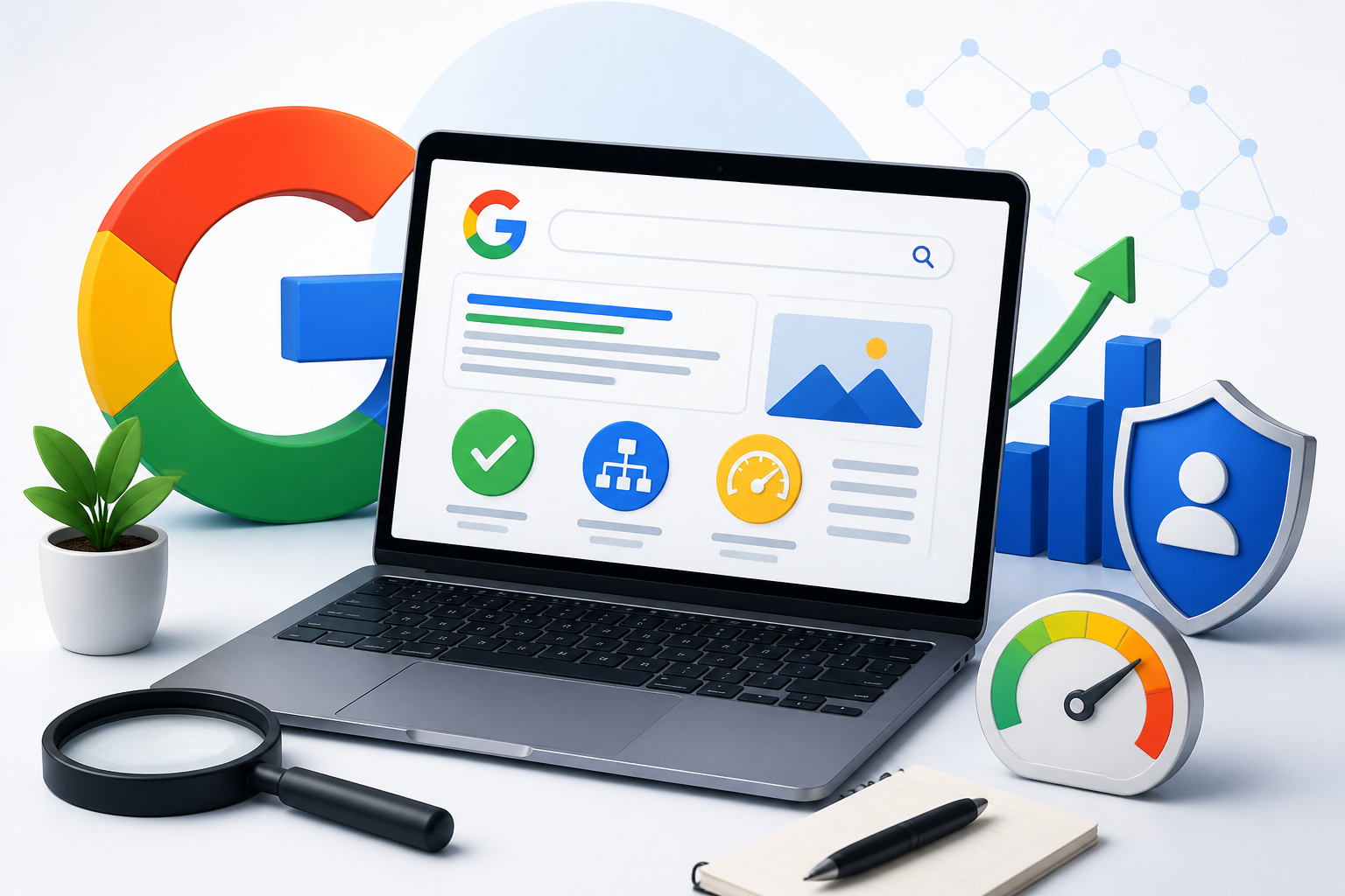 optimizare pentru Google pentru un site de business pregatit pentru rezultate mai bune
