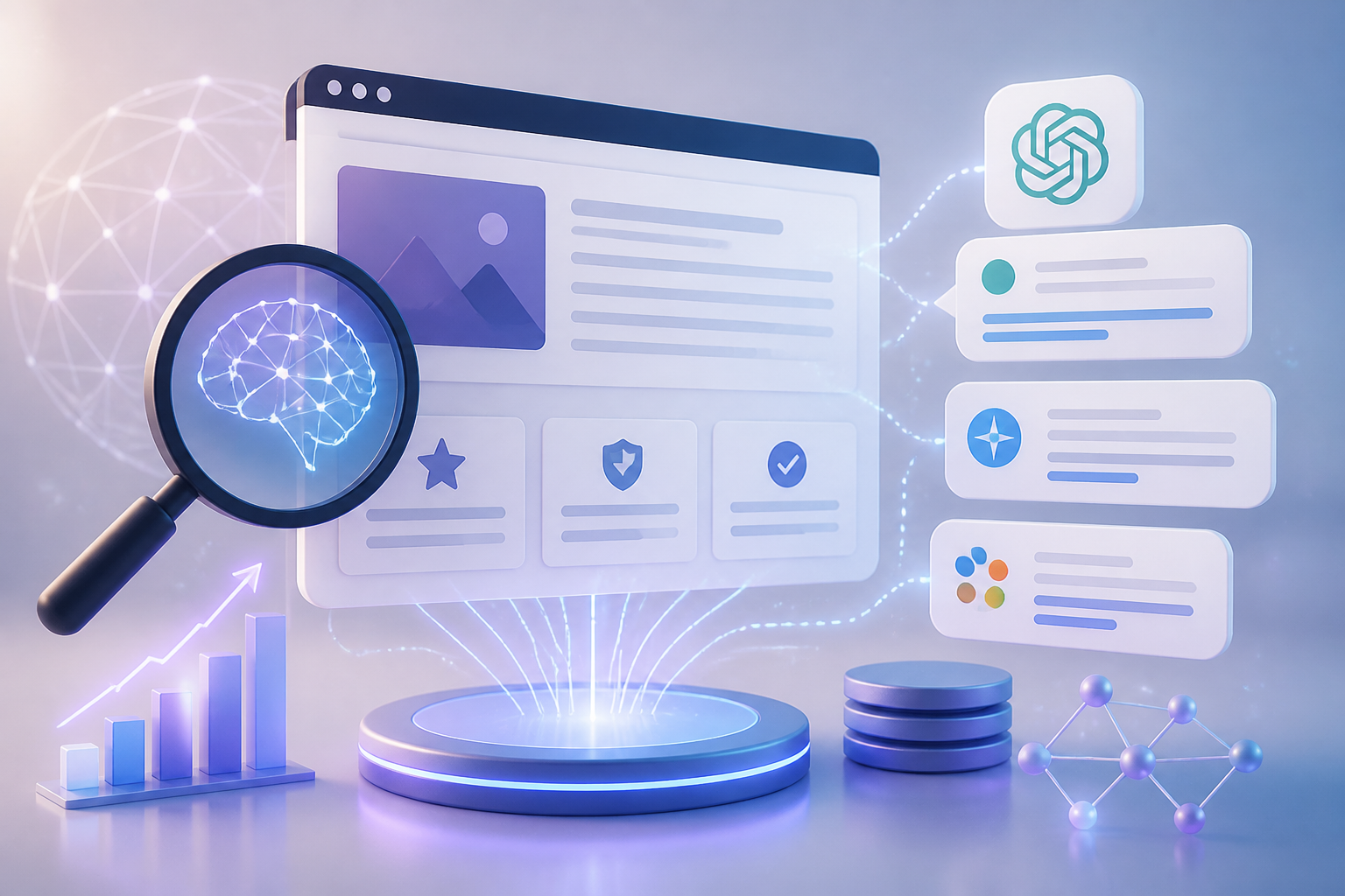 optimizare pentru AI pentru site-uri si cautari viitoare