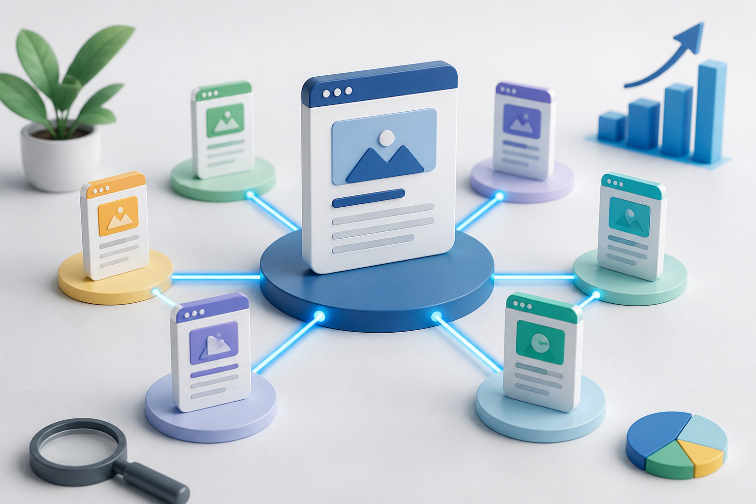 cluster SEO pentru organizarea continutului si crestere organica