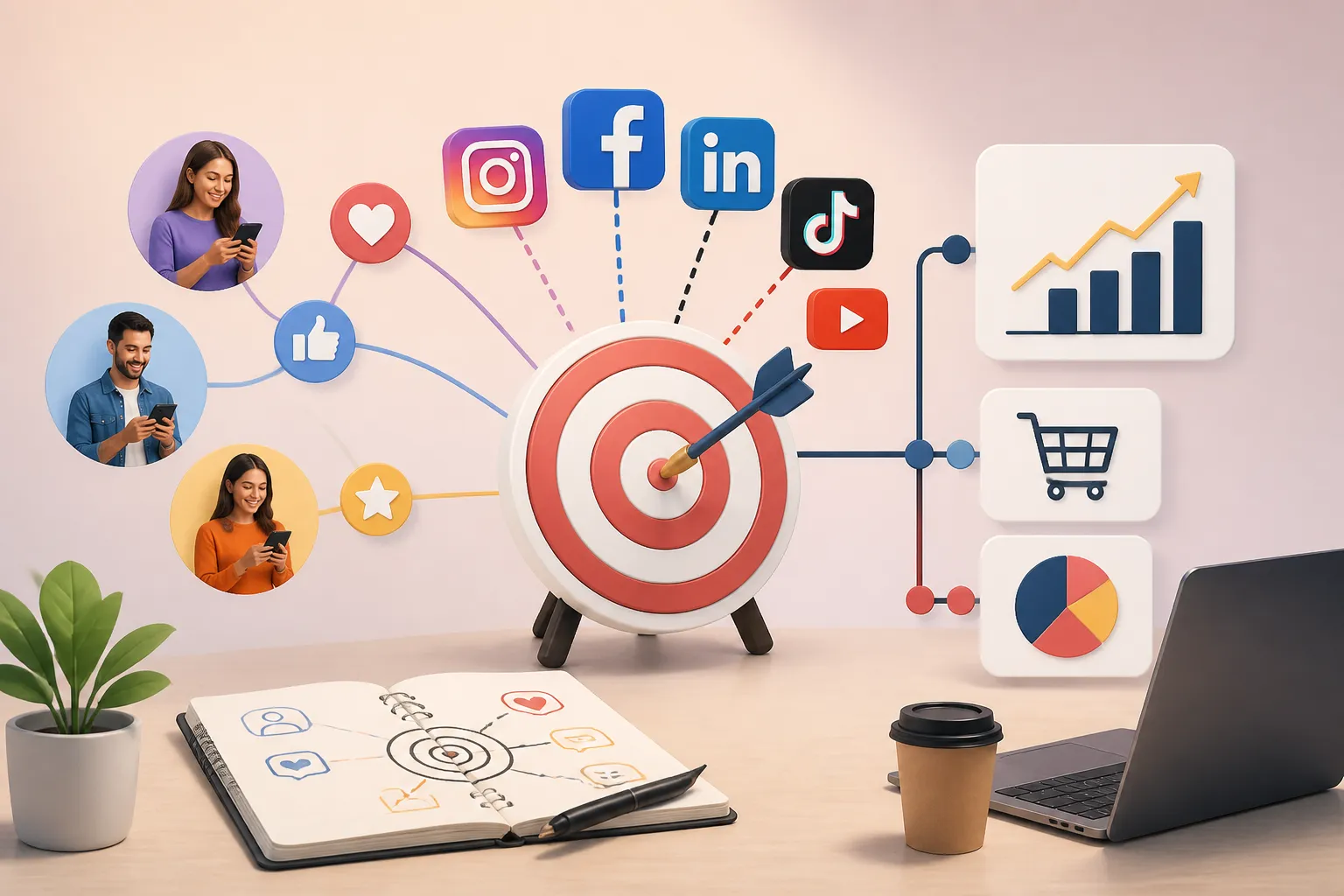 Planificare strategie social media pentru cresterea afacerii
