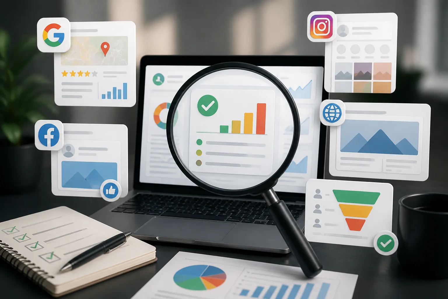 audit prezenta online pentru a identifica unde se pierd leadurile si vanzarile