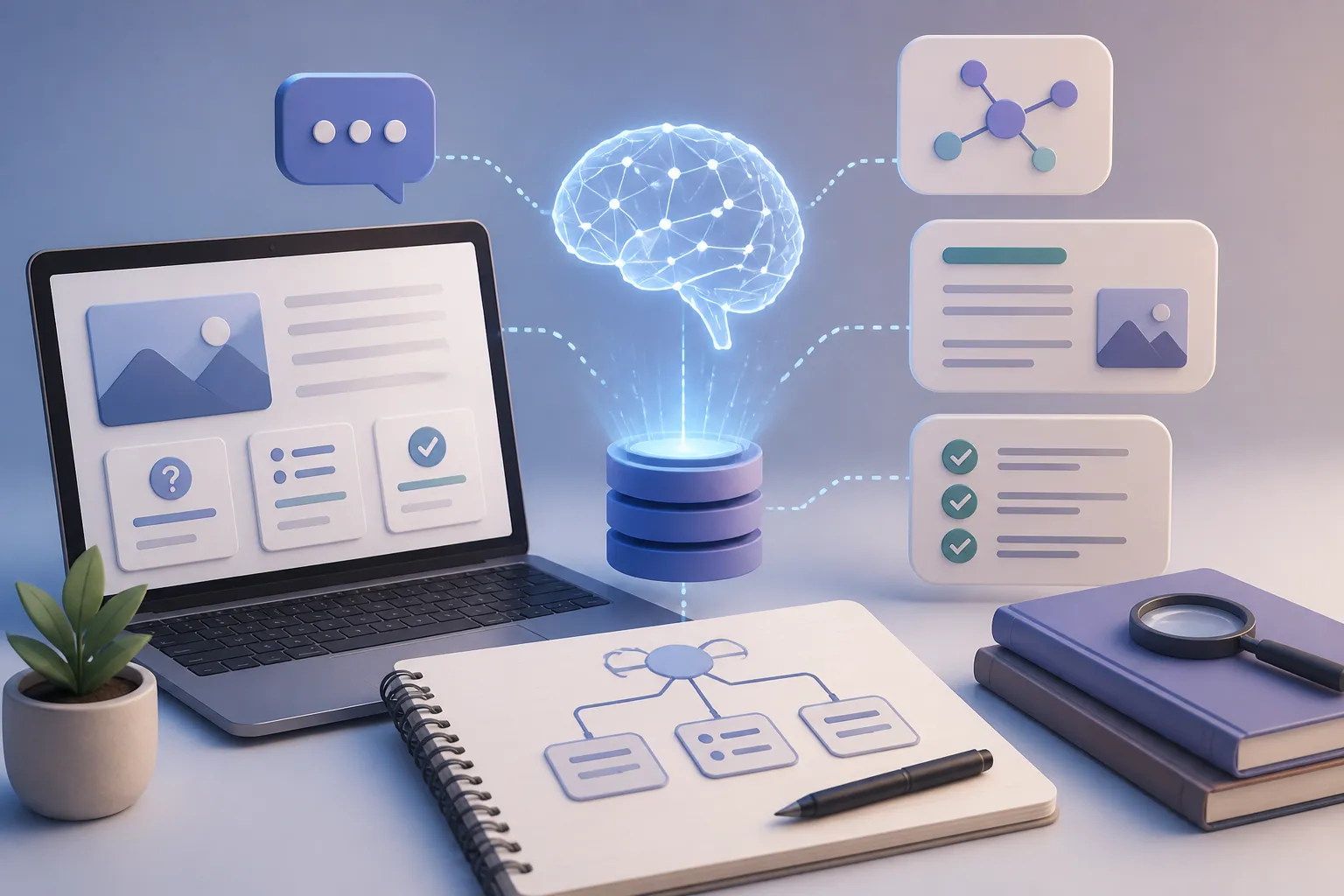 Strategie continut AI pentru articole optimizate pentru cautari moderne