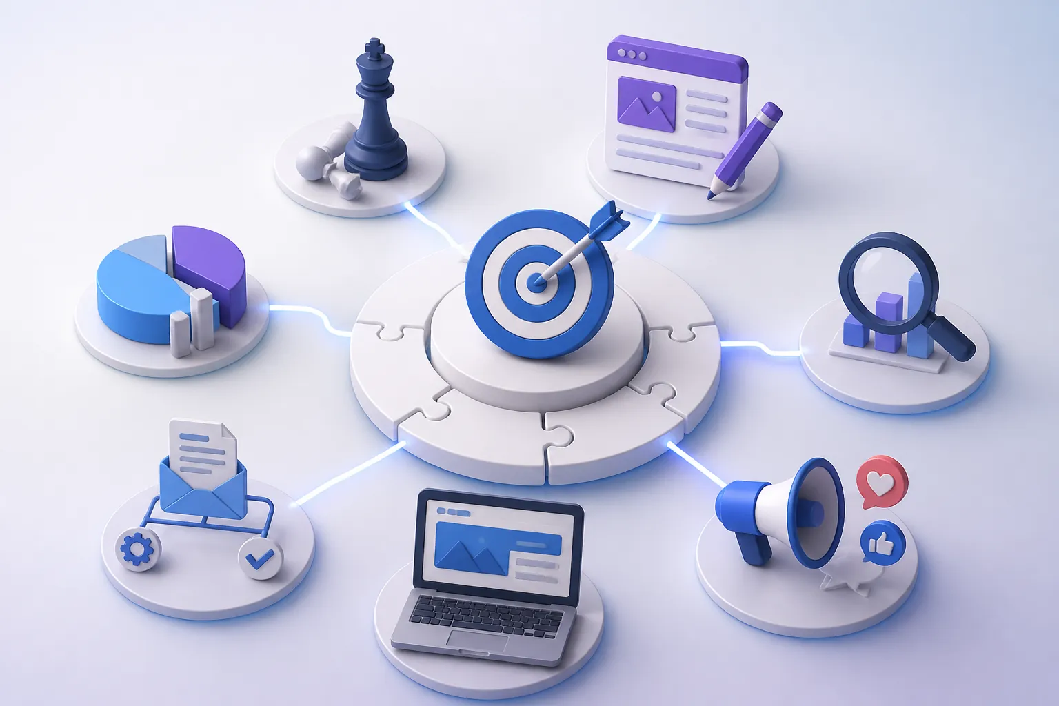 Servicii marketing integrate pentru campanii digitale coordonate