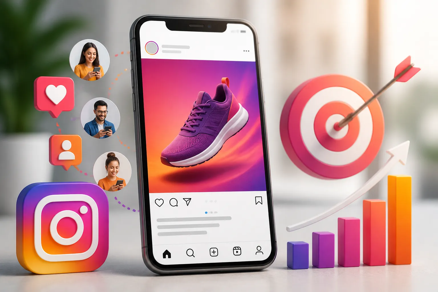 Strategie de reclame Instagram pentru firme orientata spre lead-uri si vanzari