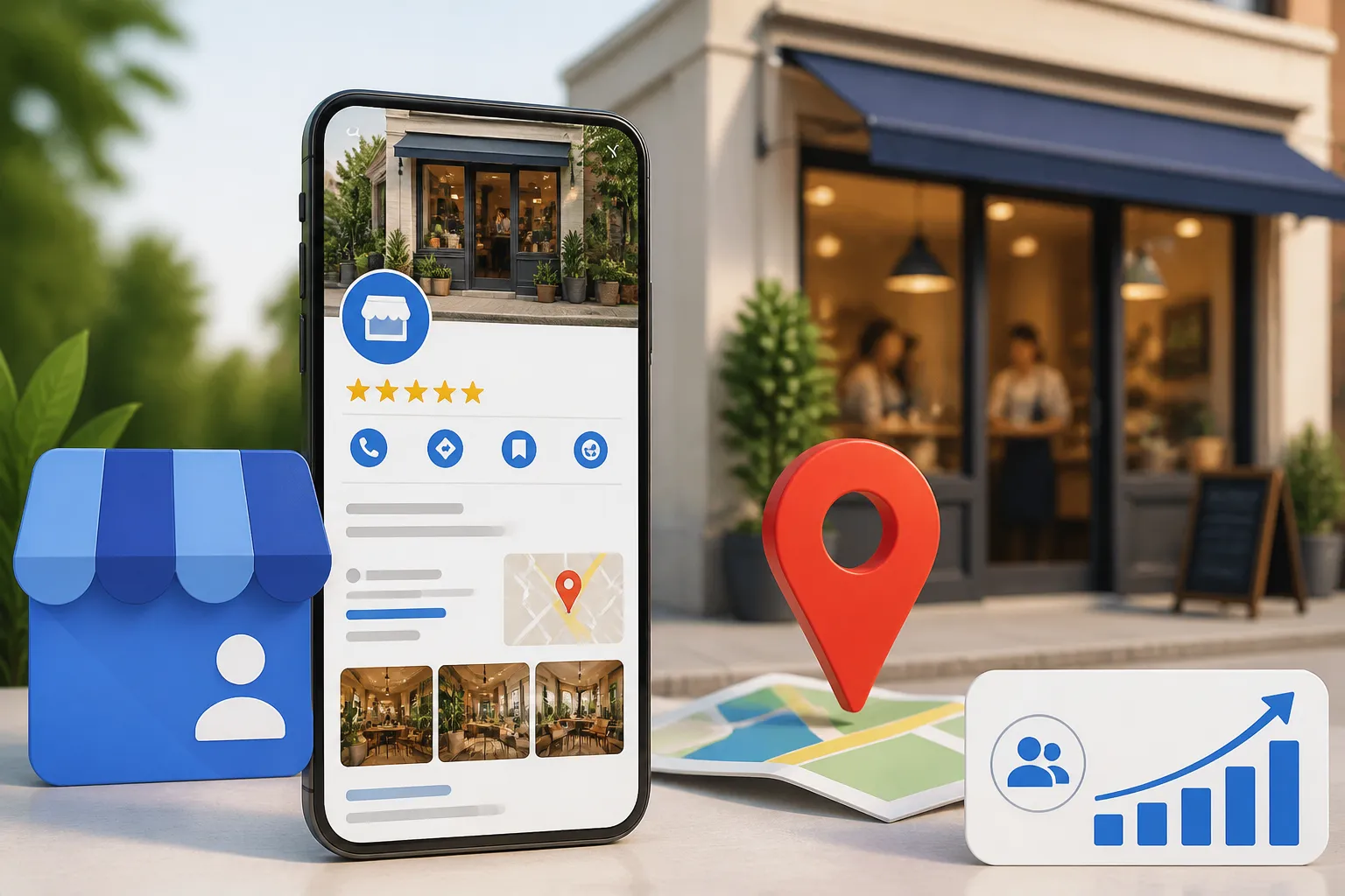 Google Business Profile optimizat pentru atragerea clientilor locali