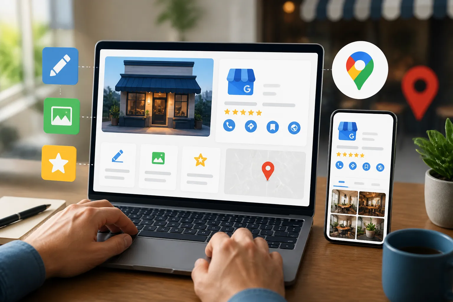 Administrare Google Business Profile pentru vizibilitatea unei afaceri locale
