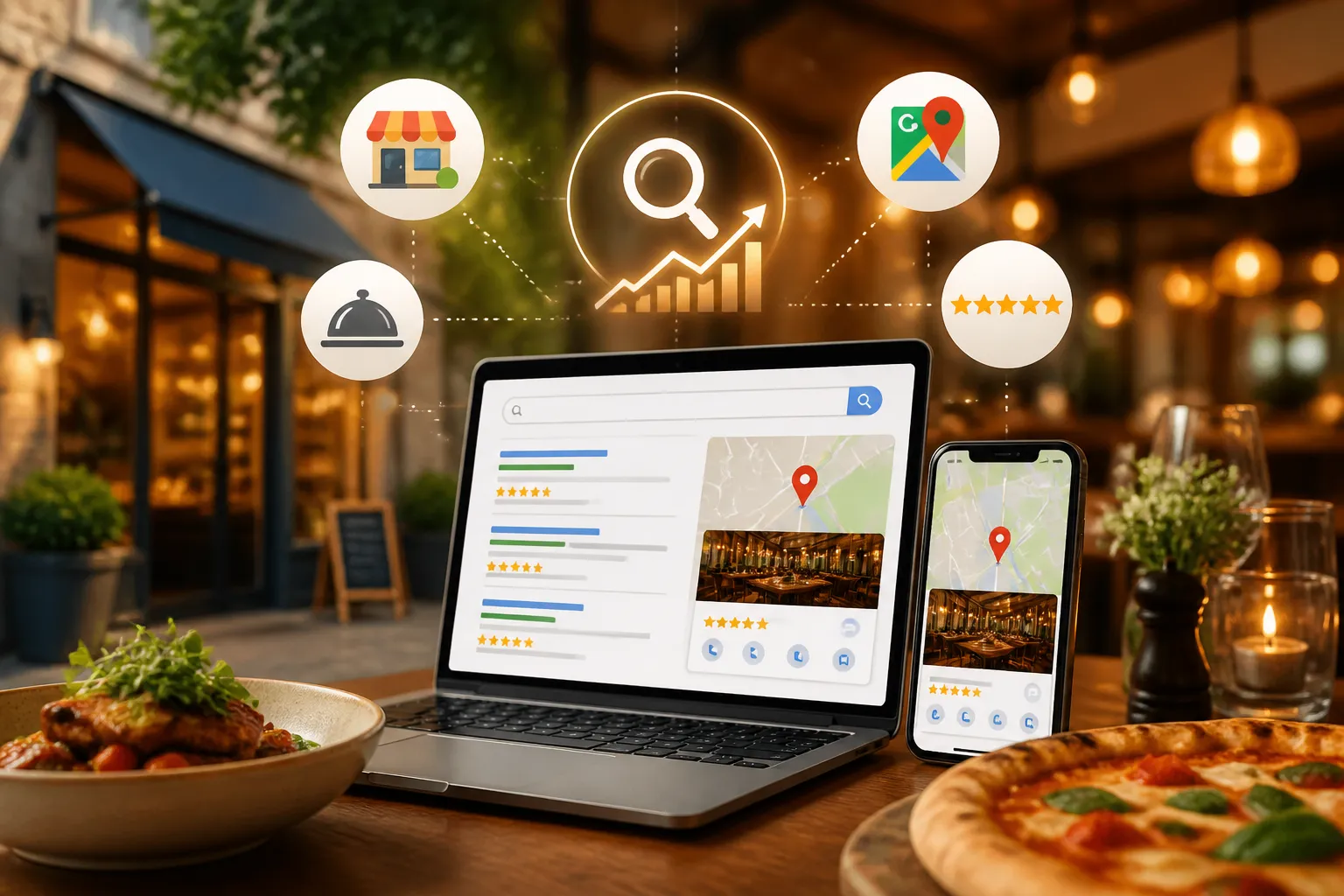 SEO pentru restaurante prin optimizarea prezentei in Google si Google Maps