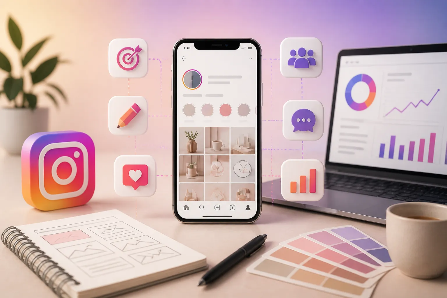 Administrare Instagram pentru transformarea unui profil intr-un canal de business