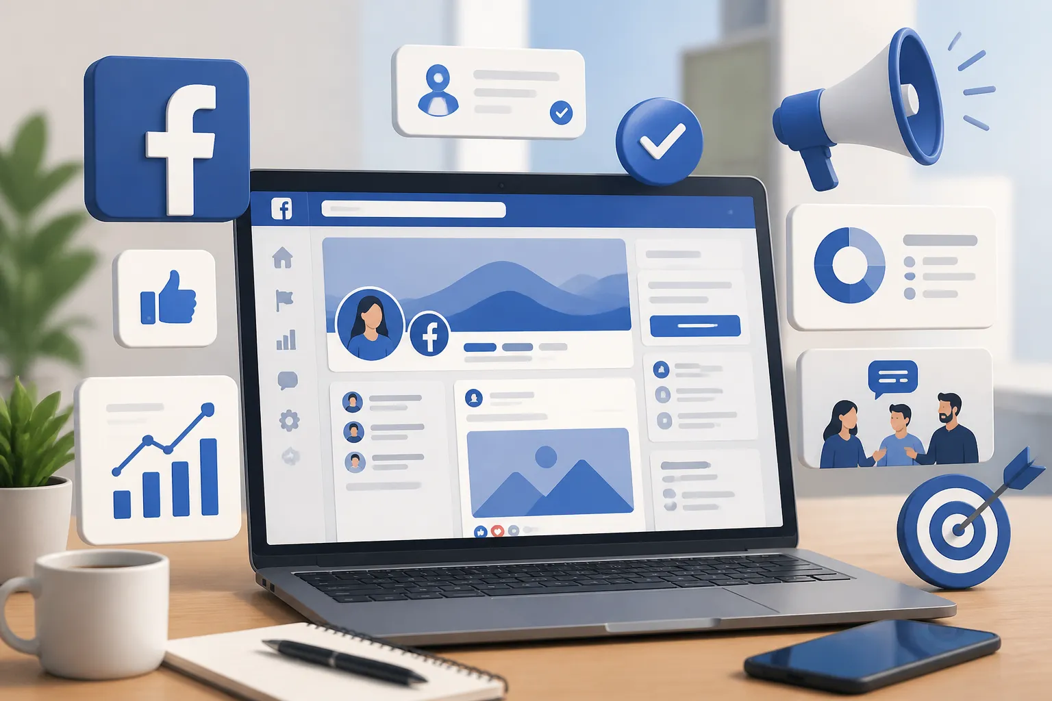 Administrare Facebook pentru pagina de business si cresterea increderii online
