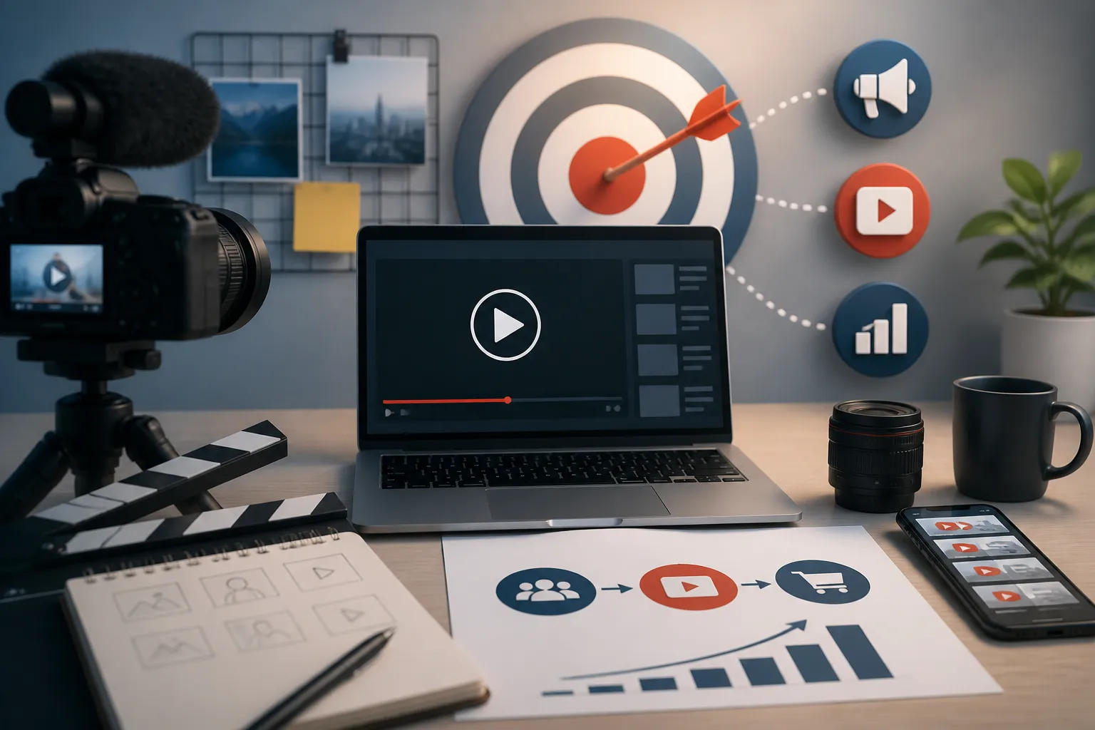Strategie video marketing pentru obiective de business si conversii