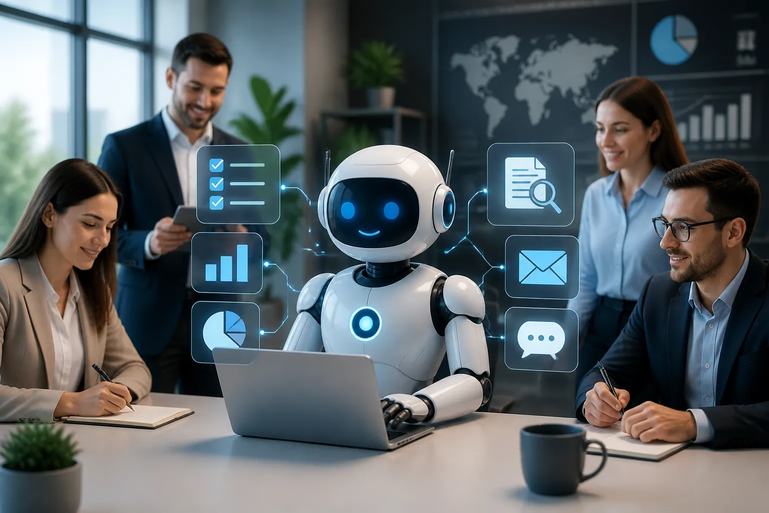 Agent AI pentru business integrat in fluxurile operationale ale unei companii