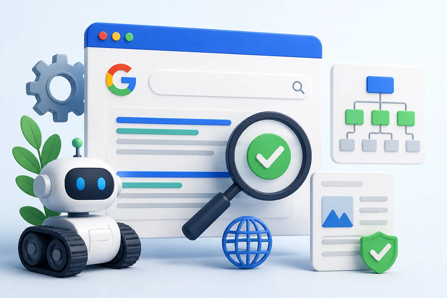 Indexare site Google si verificarea paginilor dintr-un website