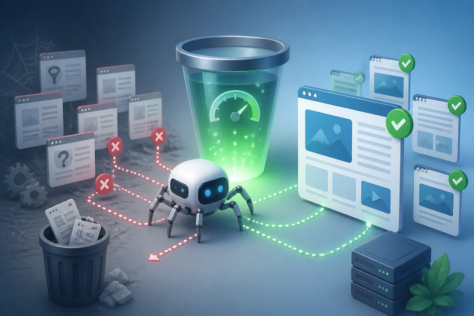 Analiza crawl budget pentru optimizarea tehnica SEO a unui website