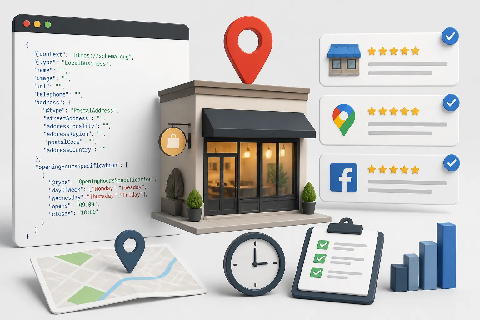 Schema LocalBusiness pentru optimizarea SEO a unei afaceri locale