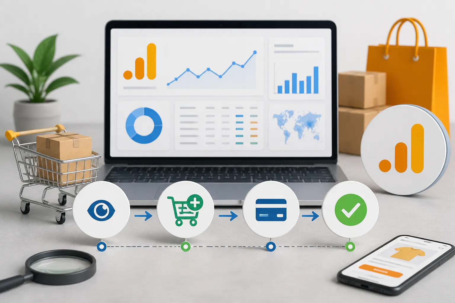 tracking ecommerce GA4