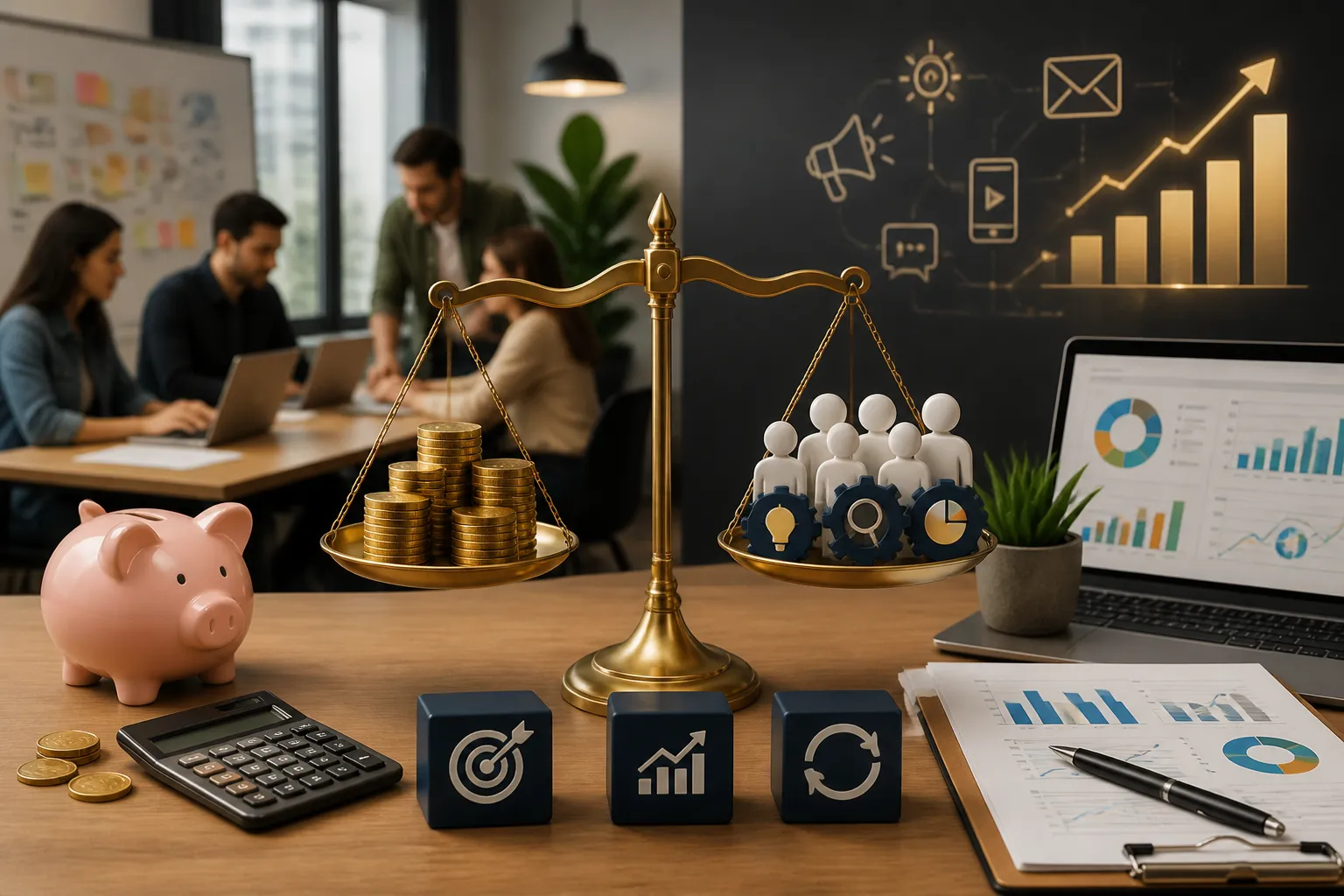 Analiza cost agentie marketing pentru resurse, bugete si rezultate