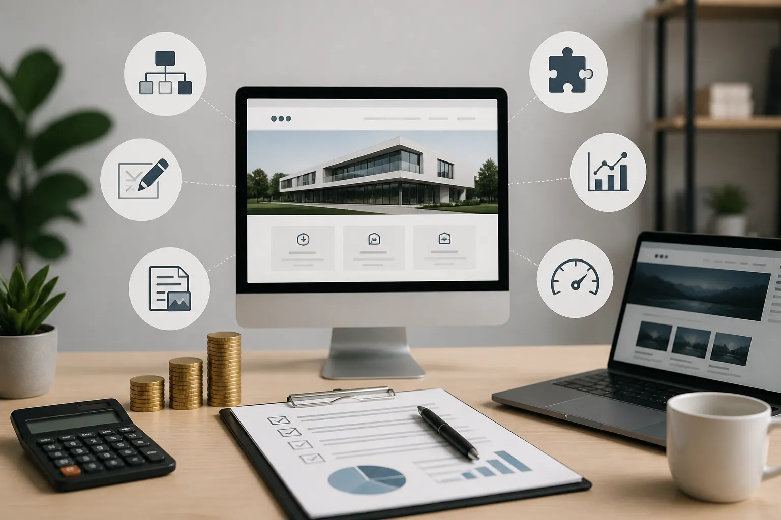 Cost creare site prezentare si factori care influenteaza bugetul unui proiect web