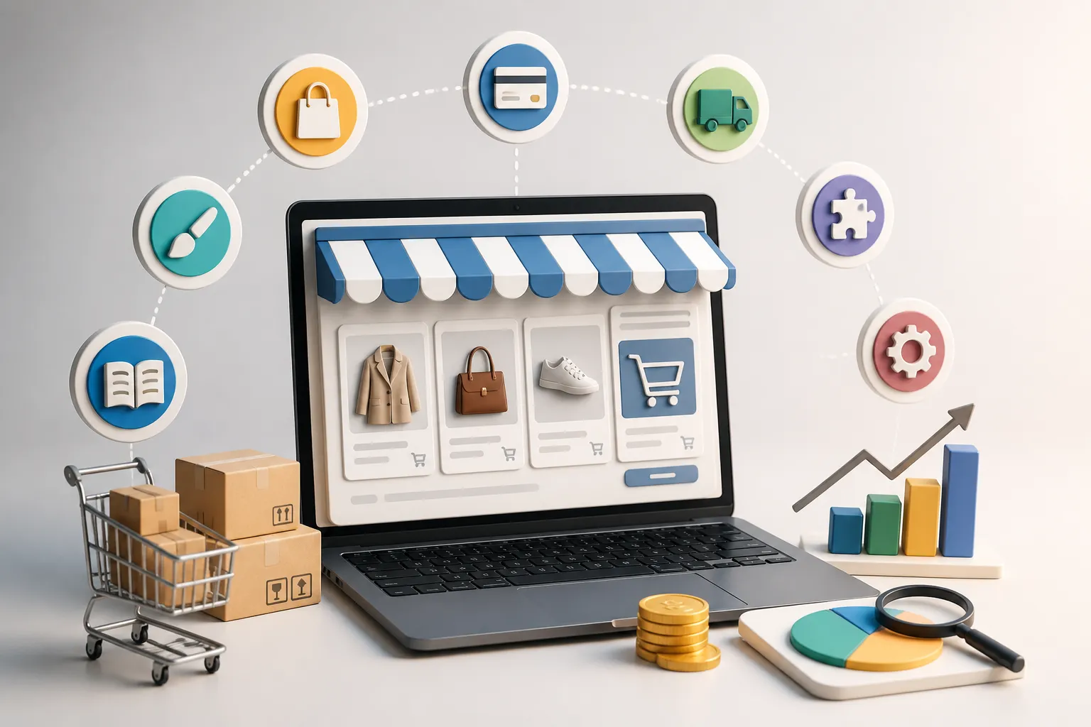 Planificare pentru pret magazin online si lansare ecommerce