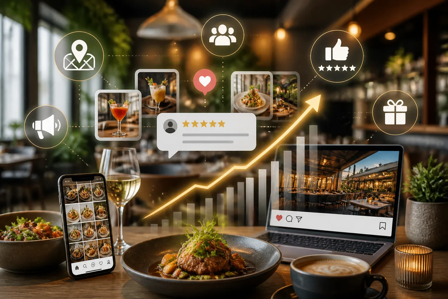 Marketing pentru HoReCa pentru restaurant, rezervari online si vizibilitate locala