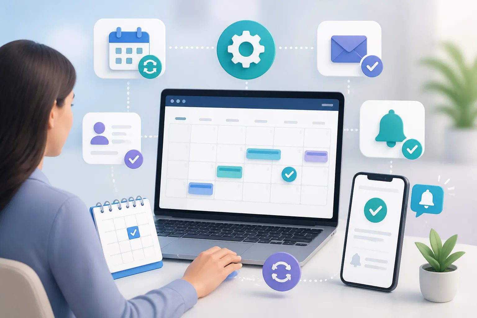 Automatizare programari clienti prin calendar digital si remindere