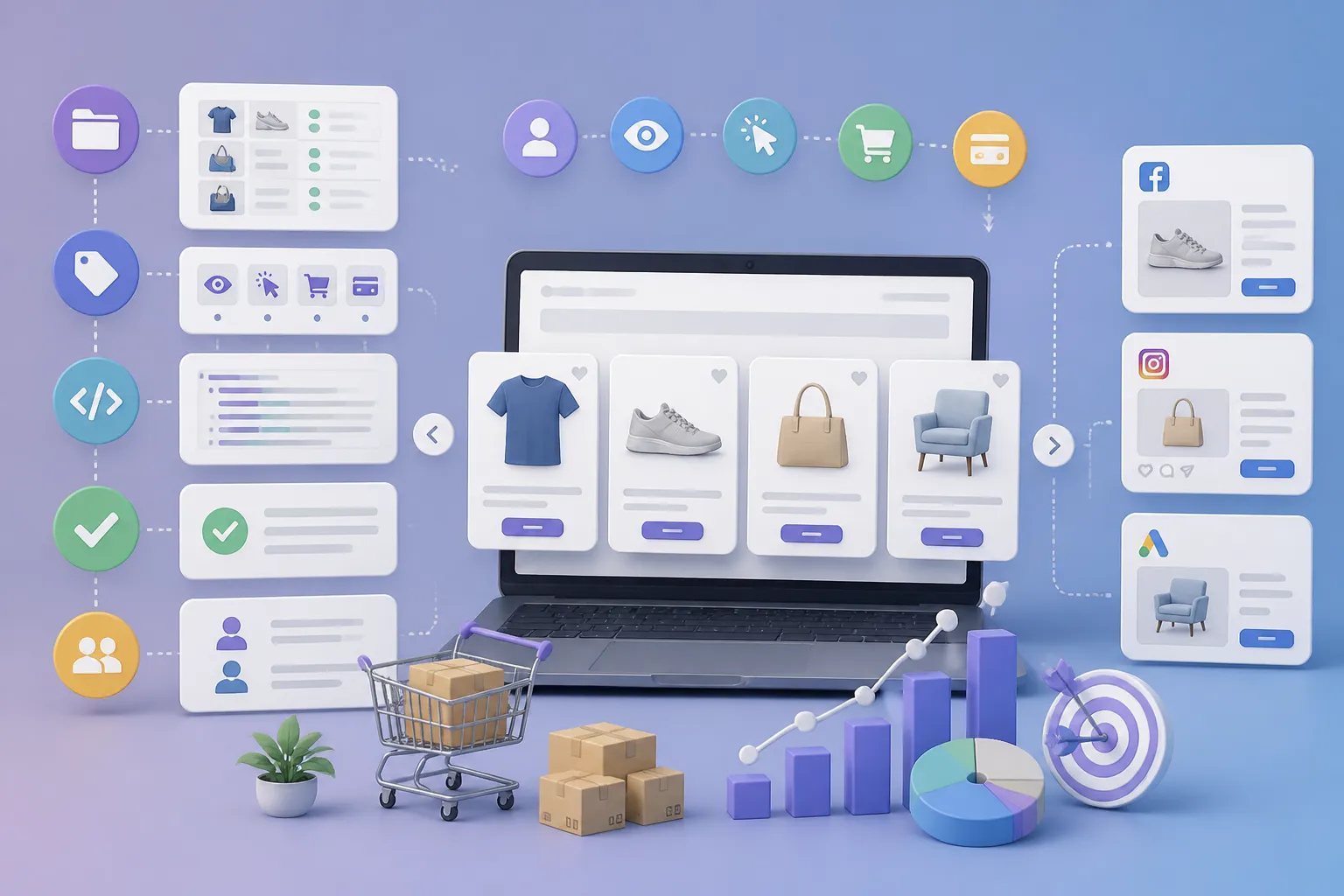 reclame dinamice ecommerce