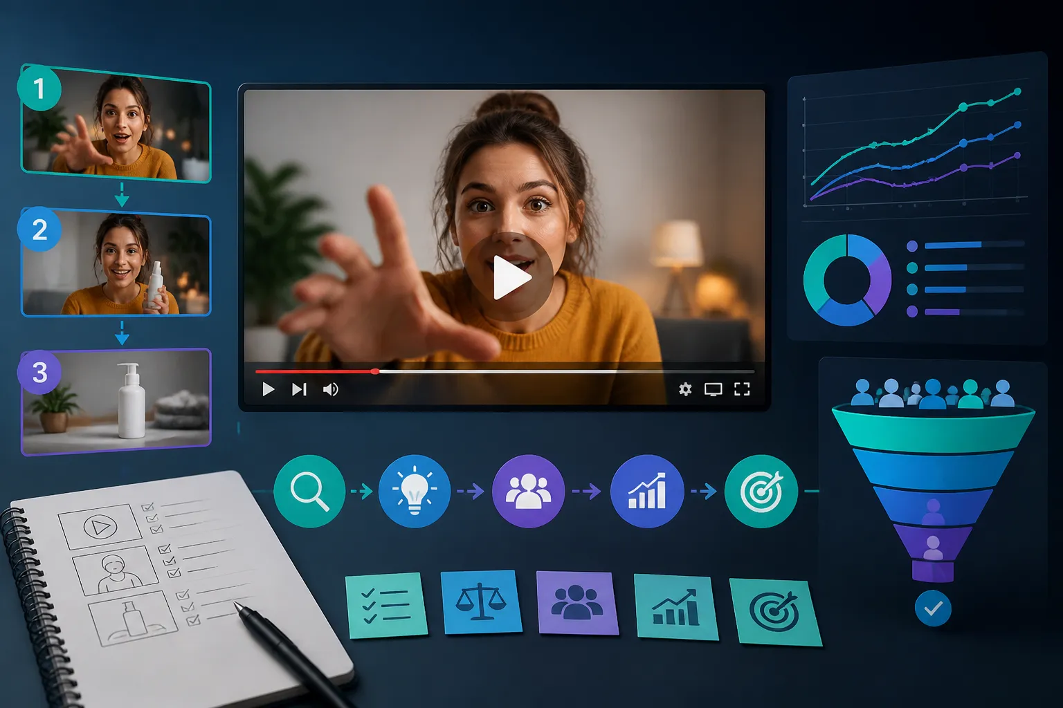 creativ video pentru reclame de conversie