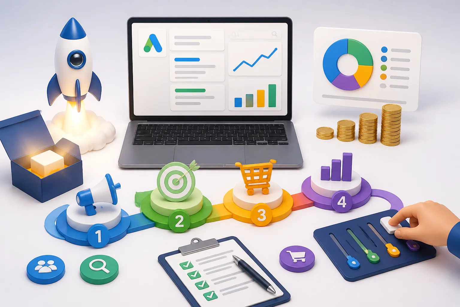 campanii PPC pentru lansare produs