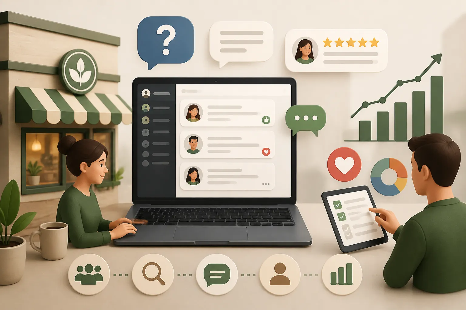 community management pentru branduri locale