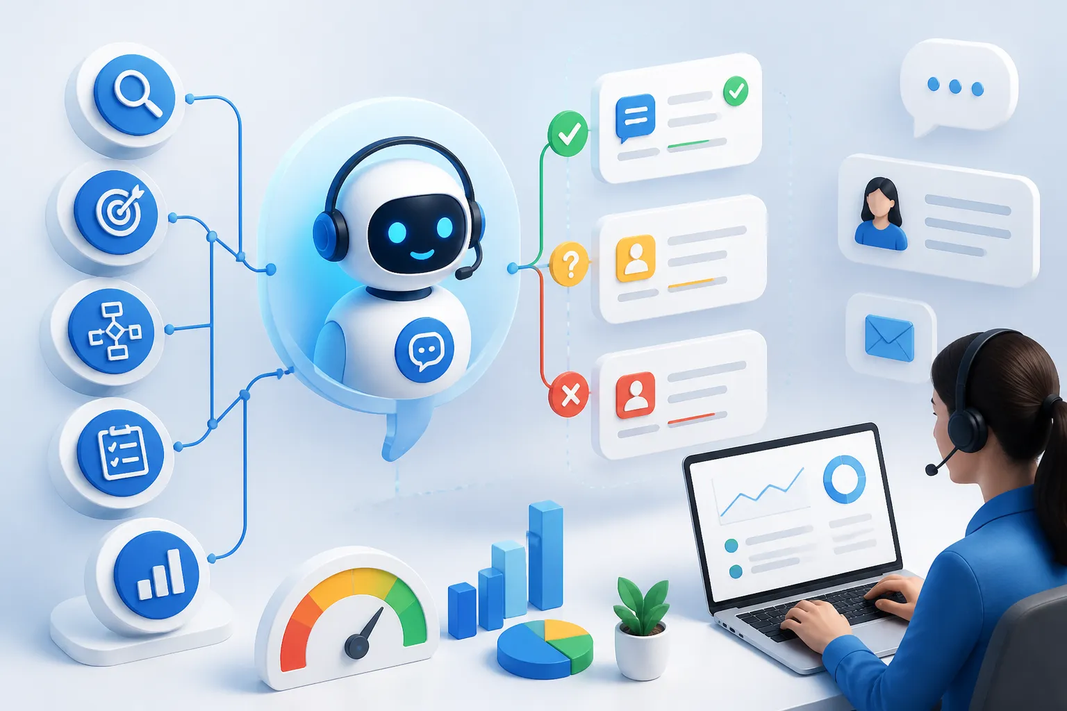 agent AI pentru suport clienti